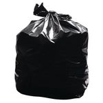 2Work Ldut Refuse Sack Black Pk200