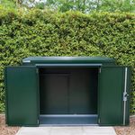 Richmond 6X3 Metal Shed Fir Green