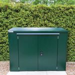 Richmond 6X3 Metal Shed Fir Green