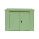 Richmond 6X3 Metal Shed Light Green