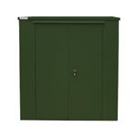 Harrogate 6X6 Metal Shed Fir Green