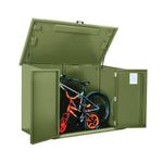Ripon 6X3 Metal Shed Light Green