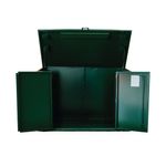 Ripon Lift 6X3 Metal Shed Fir Green