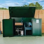 Ripon Lift 6X3 Metal Shed Fir Green