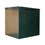 Ryedale 6X6 Metal Shed Fir Green