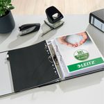 Leitz 180 Lach File 80Mm A4 Blk Pk10