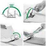 Leitz 180 Lach File 50Mm A4 Blk Pk10