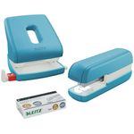 Leitz Cosy Hole Punch 30 Sheet Blue