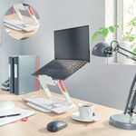 Leitz Ergo Adjust Laptop Stand Wht