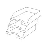 Leitz Recycle Lettr Tray A4 Green