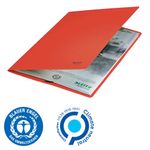 Leitz Recycle Folder A4 Red Pk10