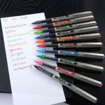 Uni-Ball Ub-157 Liq Ik Rball Blk P12