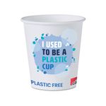 Mycafe Eco Paper Cup 7Oz Blu Pk100