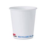 Mycafe Paper Wtr Cups 7Oz Wht Pk1000