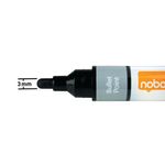 Nobo Liquid Drymarker Ast Pk6