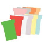 Nobo T-Card Size 2 Light Blue Pk100