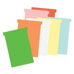 Nobo T-Card Size 4 White Pk100
