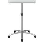 Nobo Glass Mobile Easel Brill White