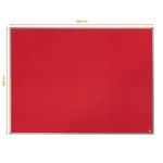 Nobo Essence Felt Board 1200X900 Red