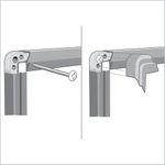 Nobo Prem Plus Felt Brd 600X450 Grey