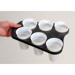 Acorn Vending 6 Cup Tray Plastic
