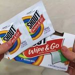 Shout Wipe + Go 12X12 Wipes Pk144