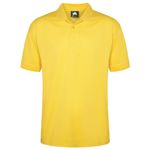 Eagle Male Polo Shirt Yellow Xs