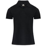 Ladies Eagle Polo Shirt Black 14