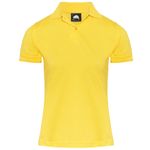 Ladies Eagle Polo Shirt Yellow 8