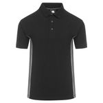 Silverswift Polo Shirt Blk/Grh 2Xl