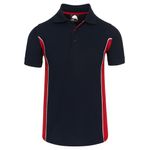 Silverswift Polo Shirt Navy/Red M