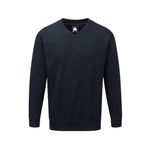 Buzzard V-Neck Sweatshirt Navy 5Xl