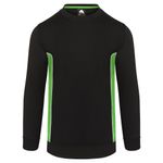 Silverswift Sweatshirt Blk/Lime 3Xl