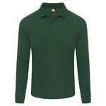 Weaver Long Sleeved Polo Btgrn 4Xl
