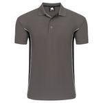Silverswift Polo Shirt Grh/Blk 3Xl