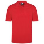 Oriole Wicking Polo Shirt Red 4Xl