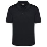 Oriole Wicking Polo Black Xs