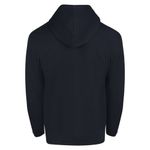 Macaw Zipped Hoodie Unisex Black L