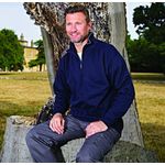 Grouse Qtr Zip Sweatshirt Navy 2Xl