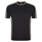 Avocet Wicking T-Shirt Black/Grh 4Xl