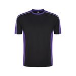 Avocet T-Shirt Black/Purple 5Xl