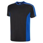 Avocet T-Shirt Black/Royal Blue 5Xl