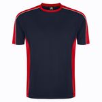 Avocet Wicking T-Shirt Navy/Red L