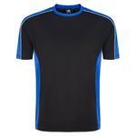 Avocet T-Shirt Black/Royal Blue M
