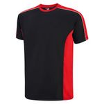 Avocet Wicking T-Shirt Black/Red S