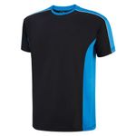 Avocet T-Shirt Black/Reflex Blu Xs