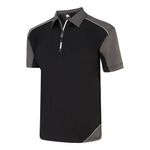 Fireback Wicking Polo Blk/Grh 4Xl