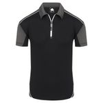 Fireback Wicking Polo Blk/Grh 5Xl