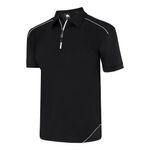 Fireback Wicking Polo Blk/Blk Xl