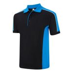 Avocet Polo Shirt Black/Reflex 3Xl